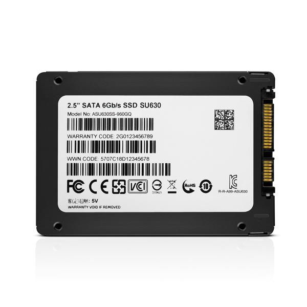 Unidad Ssd Adata Su630 960gb Sata Iii 2.5" (asu630ss-960gq-r)
