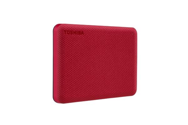 Disco Duro Externo Toshiba Canvio 2.5 2TB USB 3.0 Rojo