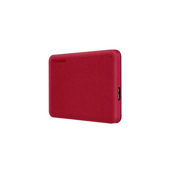 Disco Duro Externo Toshiba Canvio 2.5 2TB USB 3.0 Rojo