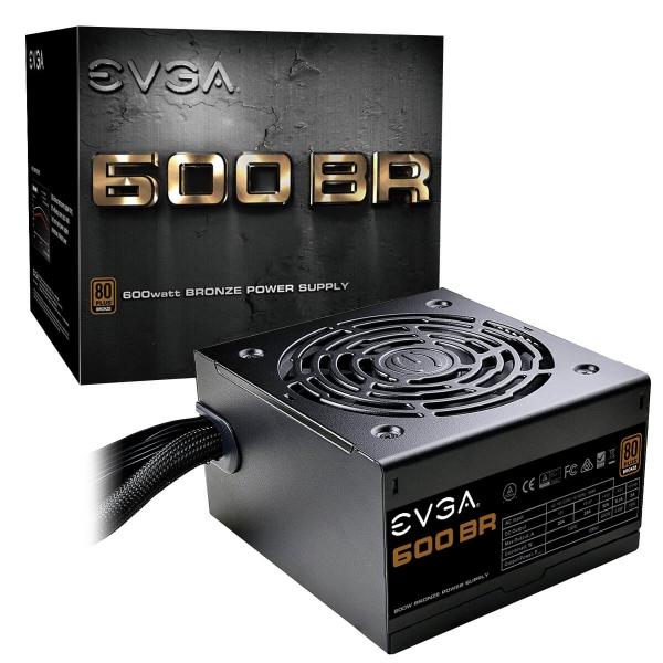 FUENTE DE PODER EVGA 100-BR-0600-K1 600W 80 PLUS BRONCE