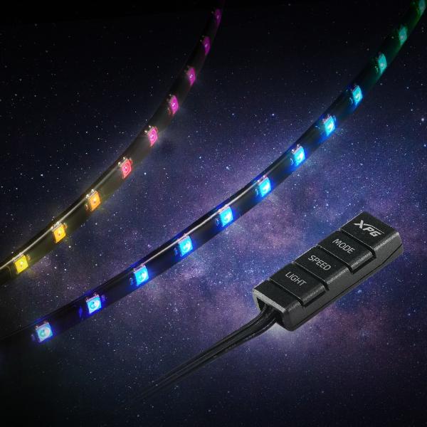 XPG TIRA DE LED ARGB XPG PRIME (2 TIRAS DE 60CM) (ARGBSTRIP-BKCWW)