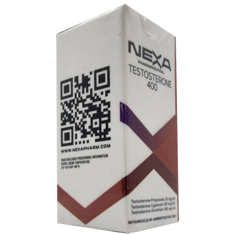 Testosterone 400 Nexa Pharma Inyectable Blend 400mg x 10ml Volumen y Potencia