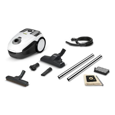 ASPIRADORA KARCHER VC 1 900W 1.5 L BOQUILLAS INTERCAMBIABLES BLANCO