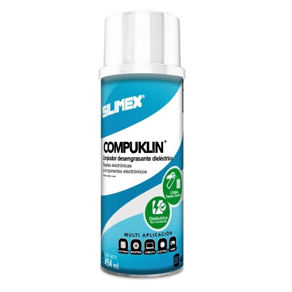 Silimex Limpiador desengrasante en aerosol dielectrico, para tarjetas electrónicas y circuitos, bote 454 ml