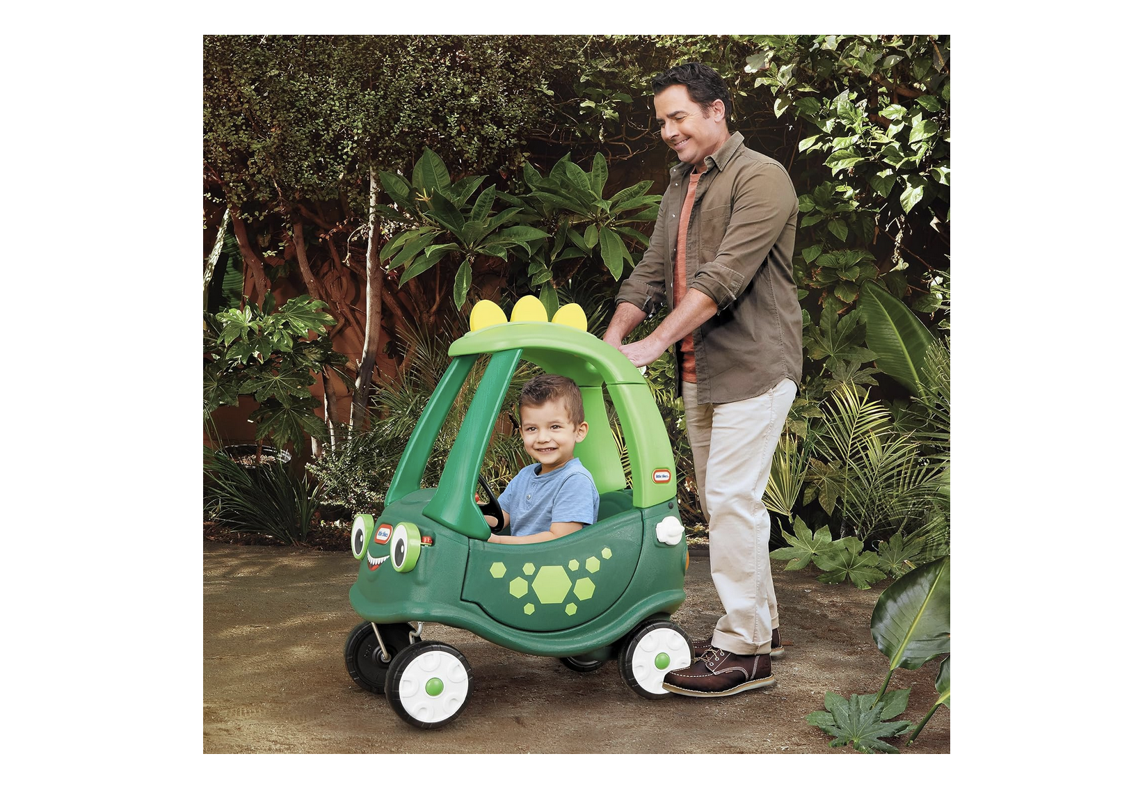 Auto de Empuje Infantil Cozy Coupe Dinosaurio