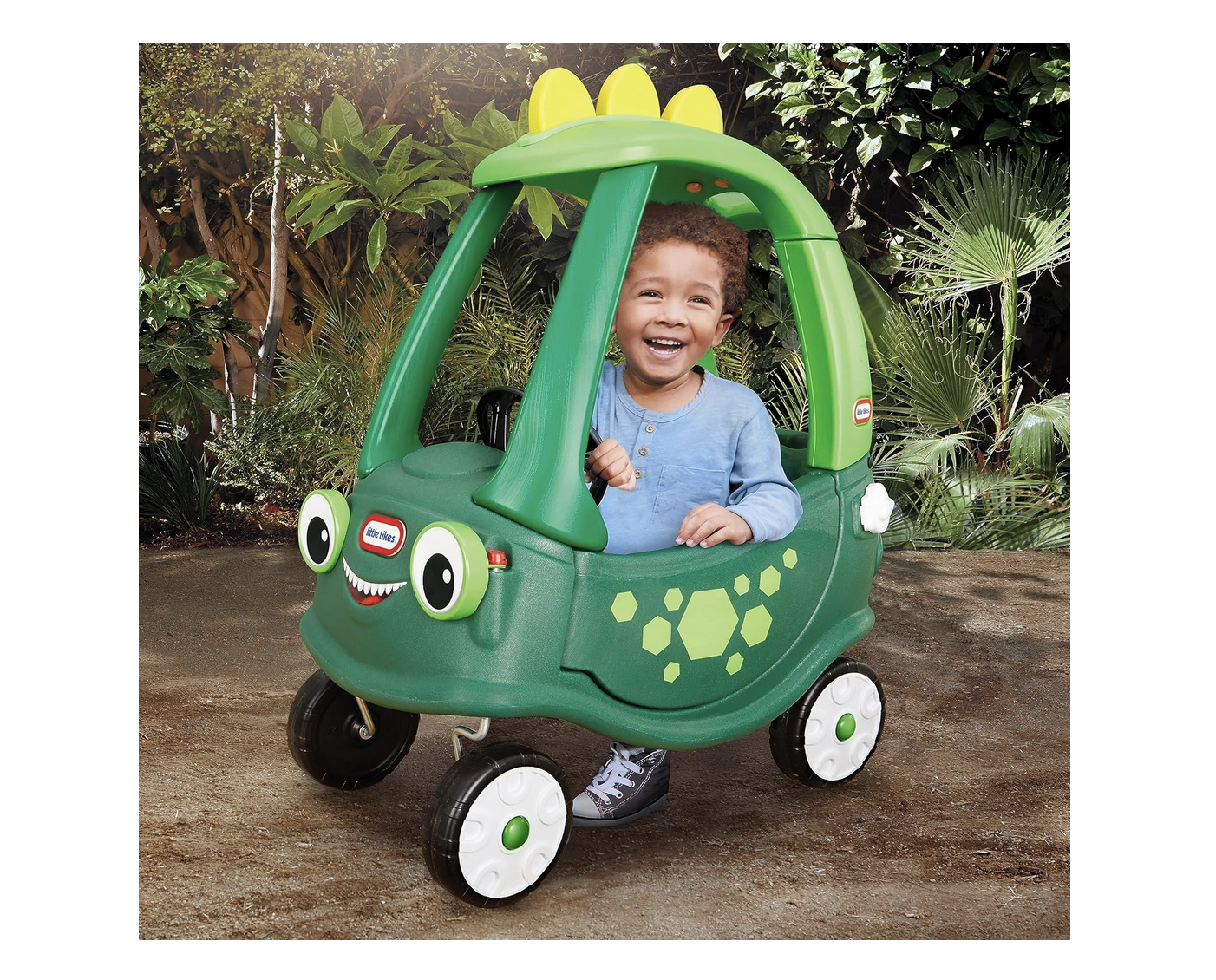 Auto de Empuje Infantil Cozy Coupe Dinosaurio