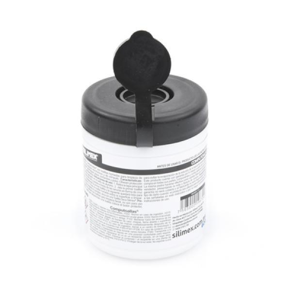 Silimex Toallas húmedas antibacteriales, para limpieza de gabinetes, equipos de cómputo, audio, vídeo y telefonía, 30 piezas