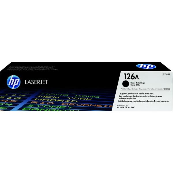 Toner HP 126A Negro Original 1200 Paginas CE310A