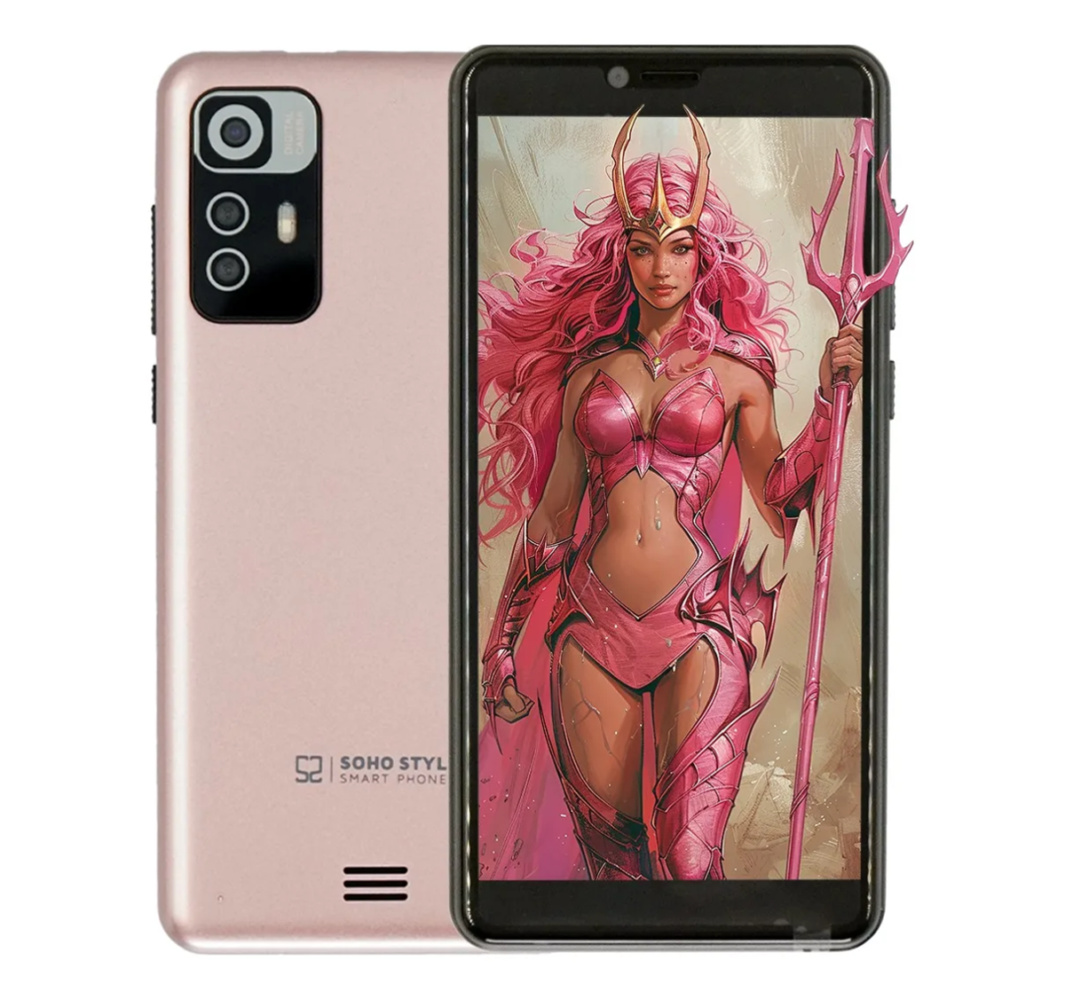 Celular Económico Soho Style 16gb - 2gb Ram Nuevo Dorado
