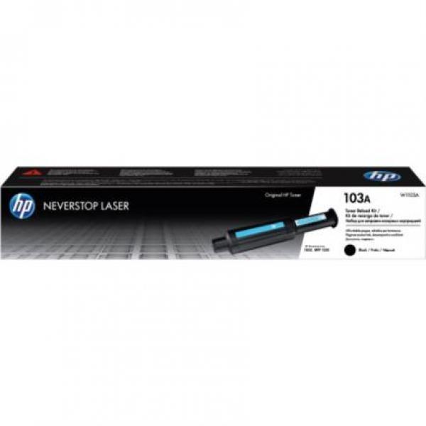 Kit De Recarga De Toner HP 103A, W1103A, Neverstop Laser -Negro