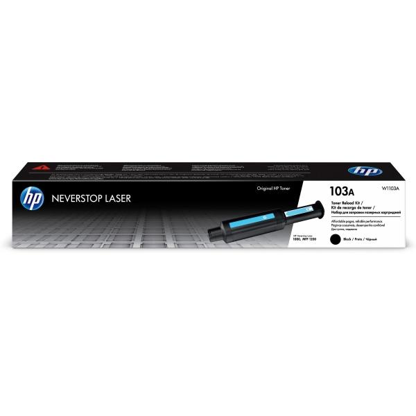 Kit De Recarga De Toner HP 103A, W1103A, Neverstop Laser -Negro