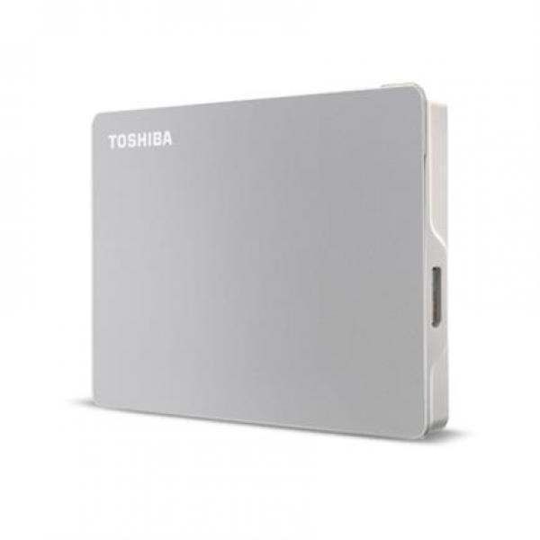 Toshiba DISCO DURO EXTERNO TOSHIBA 2TB HDTX120XSCAA USB 3.0 CANVIO FLEX PLATA
