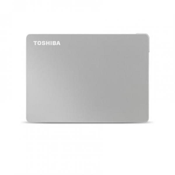 Toshiba DISCO DURO EXTERNO TOSHIBA 2TB HDTX120XSCAA USB 3.0 CANVIO FLEX PLATA