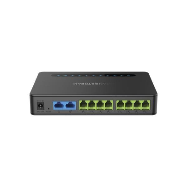Grandstream Networks Gateway de 8 puertos FXS con Router NAT y doble puerto de red Gigabit
