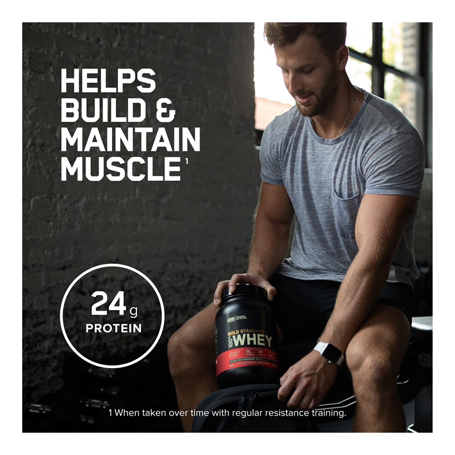 Proteina ON Optimum Nutrition Gold Standard 100% Whey 2lbs 29 Serv. - Chocolate