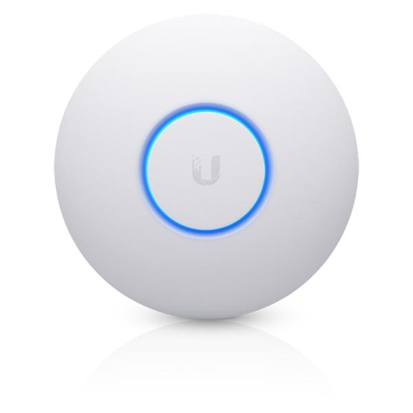 Ubiquiti Networks Access Point UniFi 802.11ac Wave 2,  MU-MIMO4X4 con antena Beamforming, hasta 1.7 Gbps, para interior PoE 802.3af, soporta 200 clientes, incluye PoE