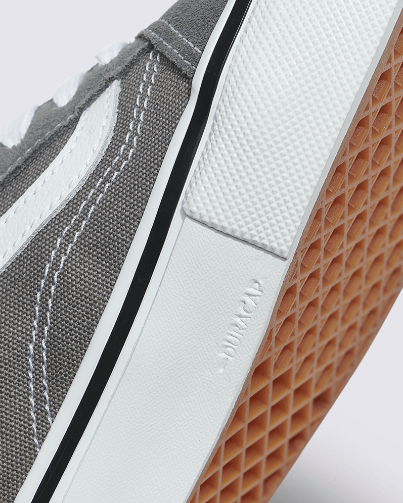 TENIS VANS SKATE OLD SKOOL GRIS PARA HOMBRE TALLA 28 CM 