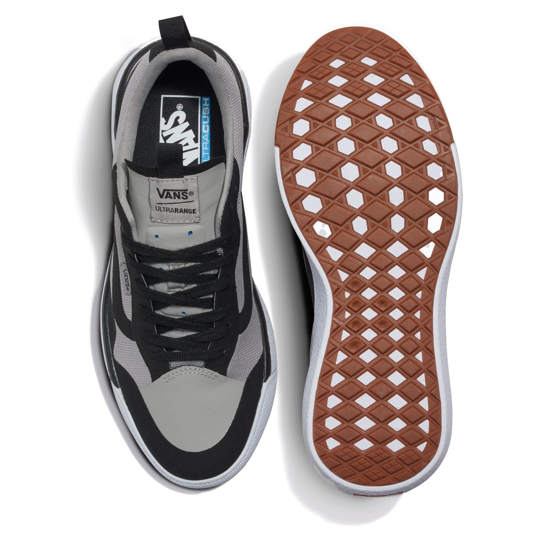 TENIS VANS ULTRARANGE EXO NEGRO CON GRIS PARA HOMBRE TALLA 28 CM