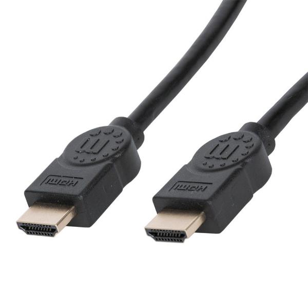 Cable HDMI de Ultra Alta Velocidad Manhattan Negro 3 M.
