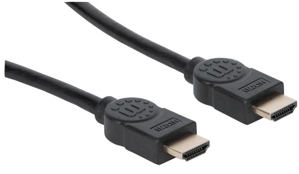 Cable HDMI de Ultra Alta Velocidad Manhattan Negro 3 M.