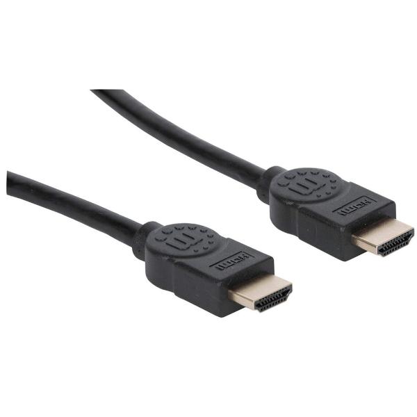 Cable HDMI de Ultra Alta Velocidad Manhattan Negro 3 M.