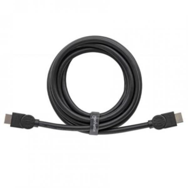 Cable HDMI de Ultra Alta Velocidad Manhattan Negro 3 M.