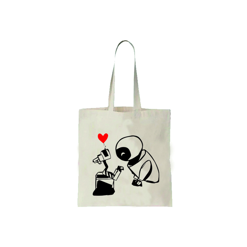 Tote Bag Wall E y Eva #01