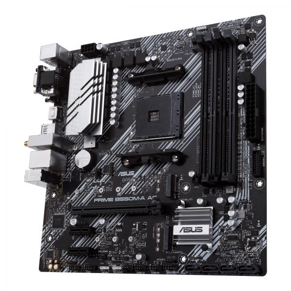 Tarjeta madre ASUS Micro ATX PRIME B550M-A AC S-AM4 AMD B550 HDMI