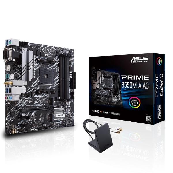 Tarjeta madre ASUS Micro ATX PRIME B550M-A AC S-AM4 AMD B550 HDMI