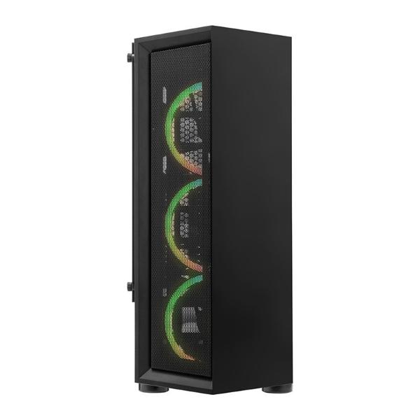 Gabinete Gaming Yeyian YCH-ATAB-01BK ATX Micro-ATX Negro