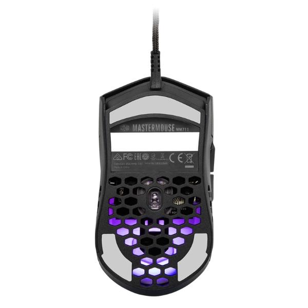 Cooler Master MOUSE COOLER MASTER MM711 BLACK RGB 16K DPI MM-711-KKOL1