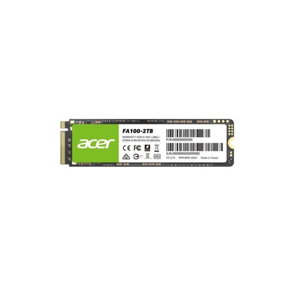 Acer UNIDAD SSD ACER FA100 2TB M.2 NVME 3000MB/S (BL.9BWWA.121)