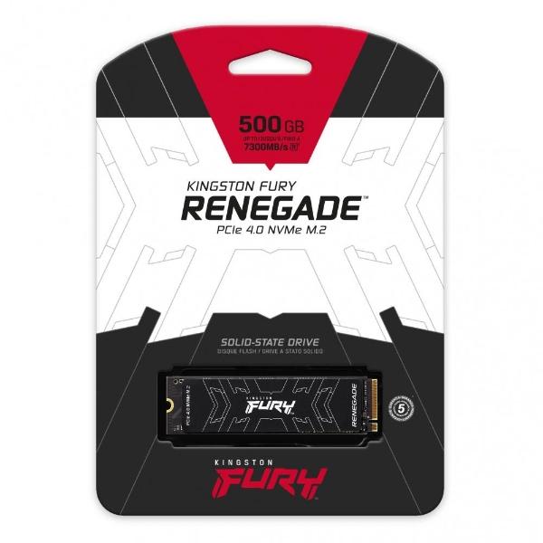 Kingston Technology UNIDAD SSD KINGSTON FURY RENEGADE 500G M.2 2280 (SFYRS500G)