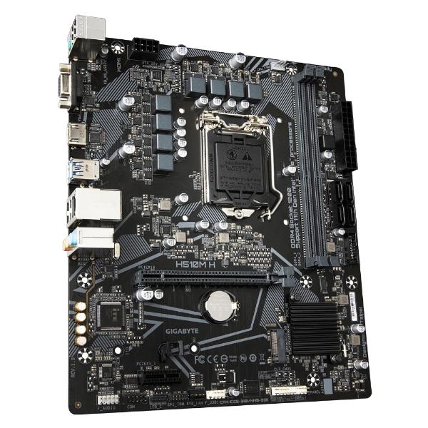 Tarjeta Madre Gigabyte Micro ATX H510M H, S-1200, Intel H510 Express, HDMI, 64GB DDR4
