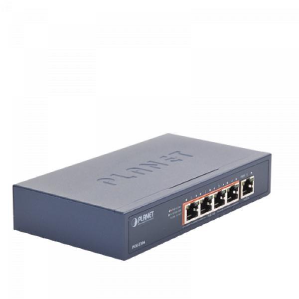Planet Extensor Ultra PoE de 65 Watts Con 4 Puertos Gigabit de Salida 802.3 af/at