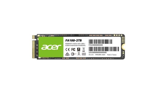 Acer UNIDAD SSD ACER FA100 2TB M.2 NVME 3000MB/S (BL.9BWWA.121)
