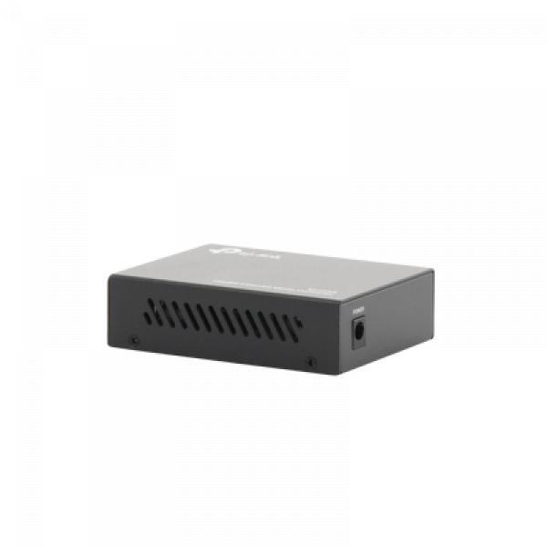 TPLINK Convertidor Fibra Óptica Monomodo o Multimodo / 1 Puerto SFP 1000 Mbps / 1 Puerto RJ45 10/100/1000 Mbps / Plug and Play 