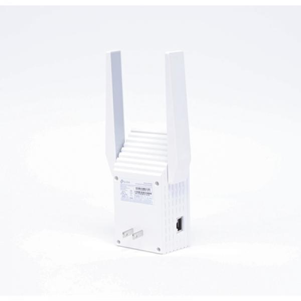 TPLINK Repetidor / Extensor de Cobertura WiFi AX 1500 Mbps, doble banda 2.4 GHz y 5 GHz, con 1 puerto 10/100/1000 Mbps