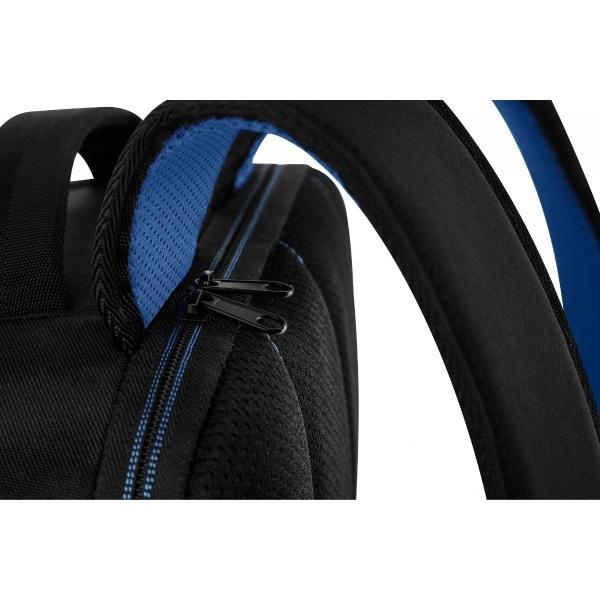 Mochila Para Laptop Essential Backpack-15 Dell Es1520p, 15 Pulgadas, Negro C/ Azul,