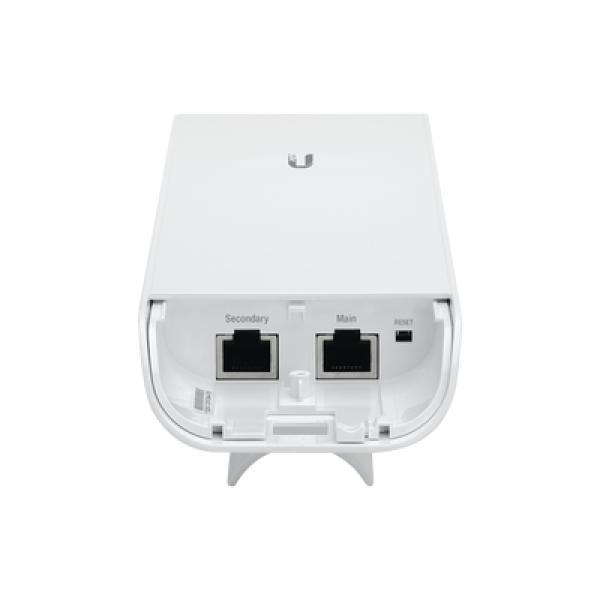 Ubiquiti Networks NanoStation airMAX M2 CPE,  hasta 150 Mbps, frecuencia 2 GHz (2412-2462 MHz) con antena integrada de 11 dBi