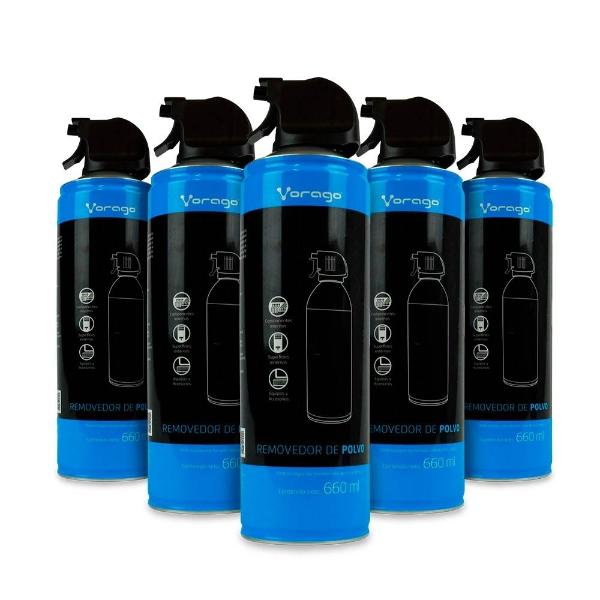 Vorago KIT 5 PZAS AIRE COMPRIMIDO VORAGO KIT5-CLN-300 660ML