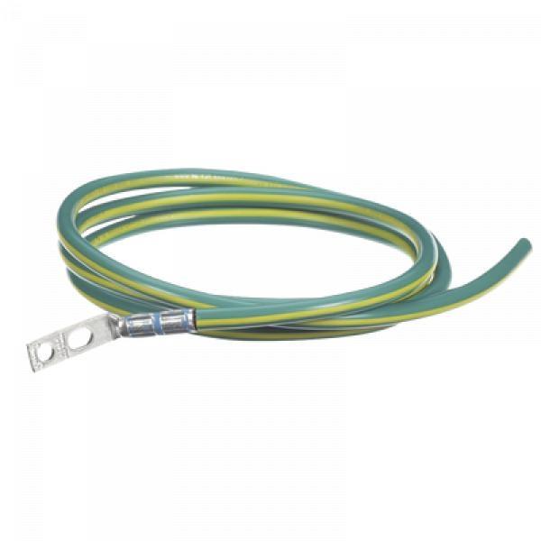 Panduit Kit de Jumper para Conexión de Gabinete o Rack de Telecomunicaciones a Barra de Tierra Física, 6 AWG, 1.52 m de Largo