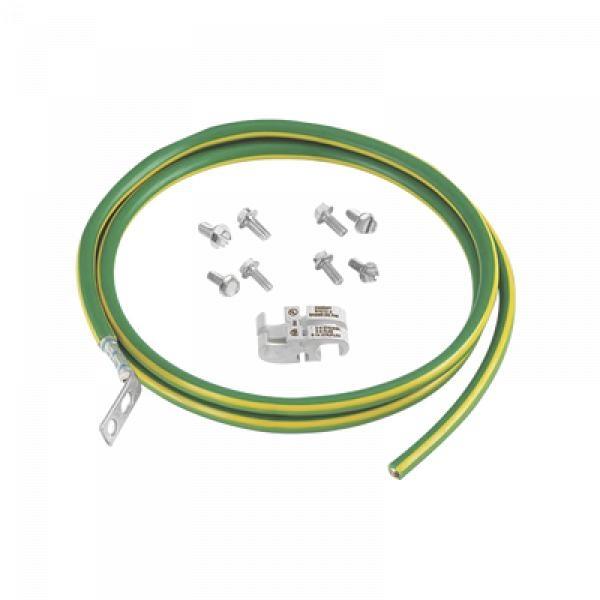 Panduit Kit de Jumper para Conexión de Gabinete o Rack de Telecomunicaciones a Barra de Tierra Física, 6 AWG, 1.52 m de Largo