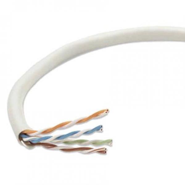 Intellinet Bobina de Cable Cat6 UTP, 305 Metros, Sólido, Gris