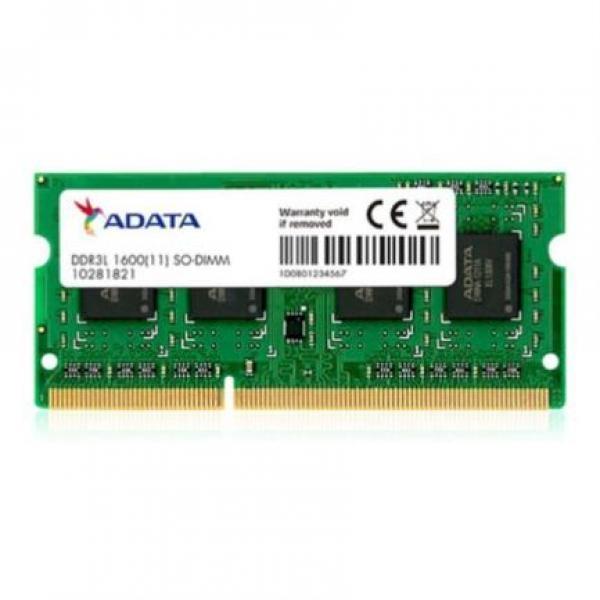 Memoria Ddr3l Adata 8gb 1600 Mhz Sodimm 1.35v (adds1600w8g11-s)