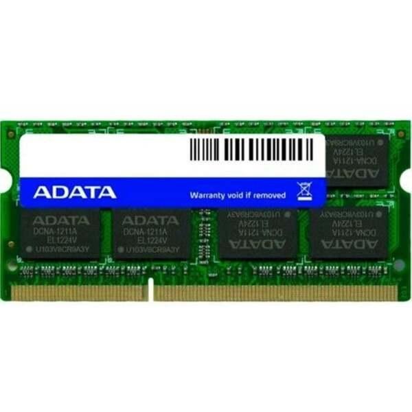 Memoria Ddr3l Adata 8gb 1600 Mhz Sodimm 1.35v (adds1600w8g11-s)