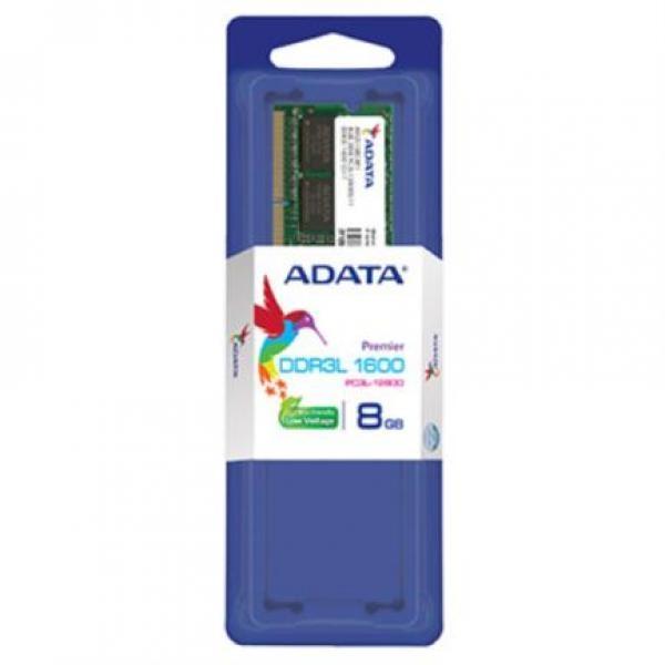 Memoria Ddr3l Adata 8gb 1600 Mhz Sodimm 1.35v (adds1600w8g11-s)