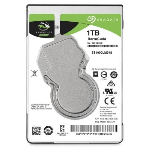 Disco Duro para Laptop Seagate Barracuda 2.5 1TB SATA III