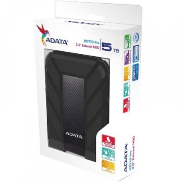Disco Duro Externo Adata Hd710 Pro 5tb Negro (ahd710p-5tu31-cbk)