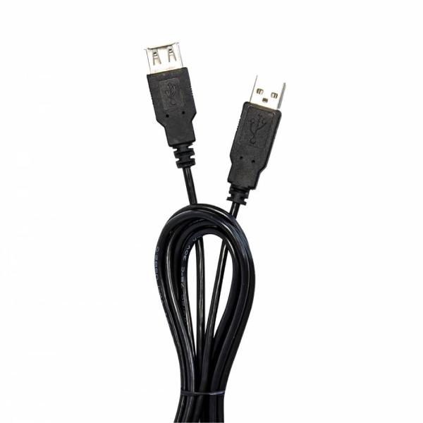 Vorago CAB-105 cable USB 1,5 m USB 2.0 USB A Negro